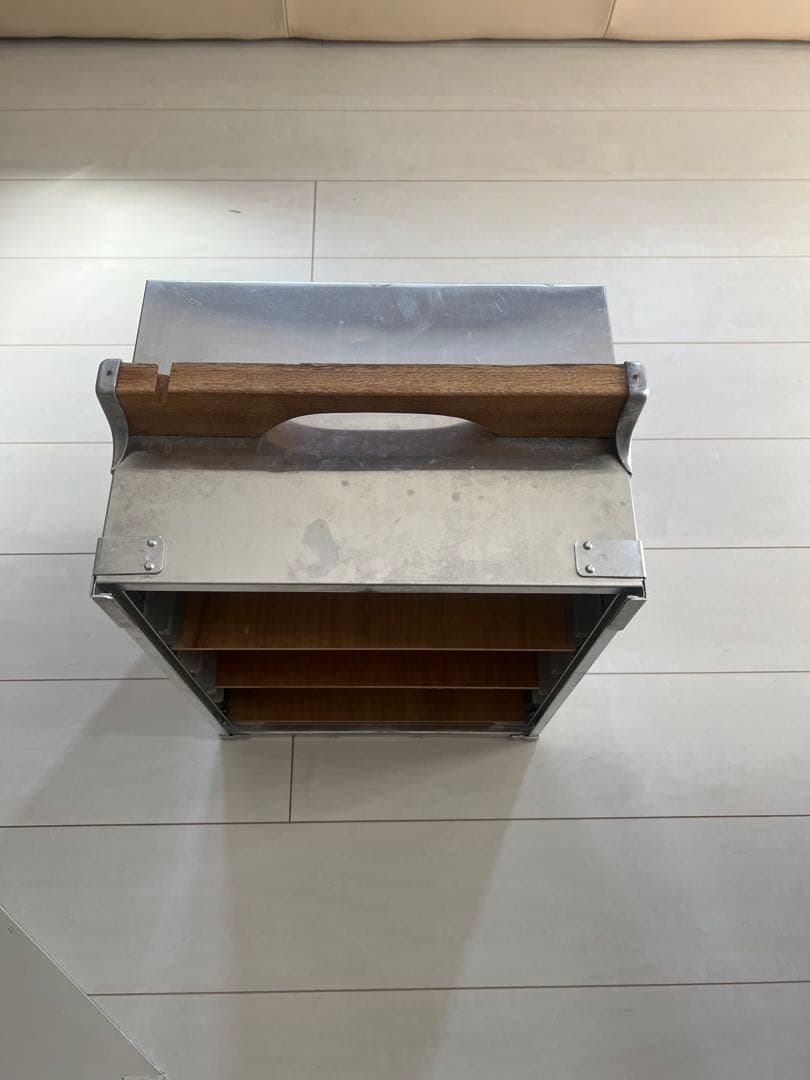 アルミ製 3段出前箱