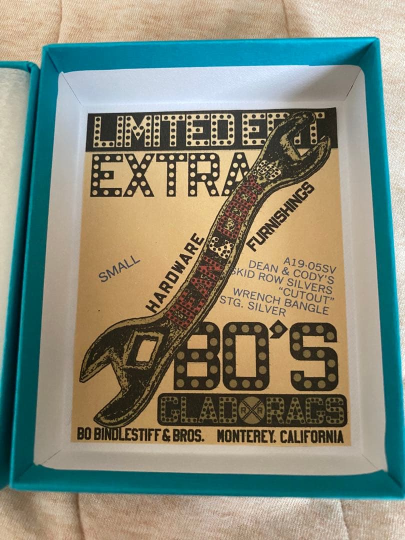 ボーズグラッドラグス　バーンストーマーズ　シルバーバングル　レンチ