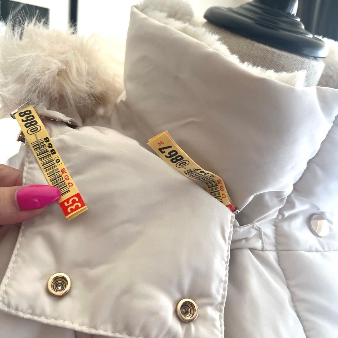 ZARAザラ WIND PROTECTION セミロング丈フードダウンジャケット