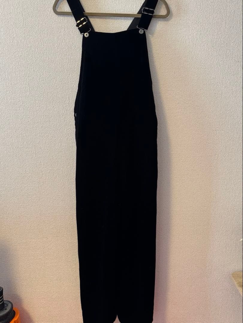 【美品】UNITED ARROWS ベルベット サロペット パンツ　38