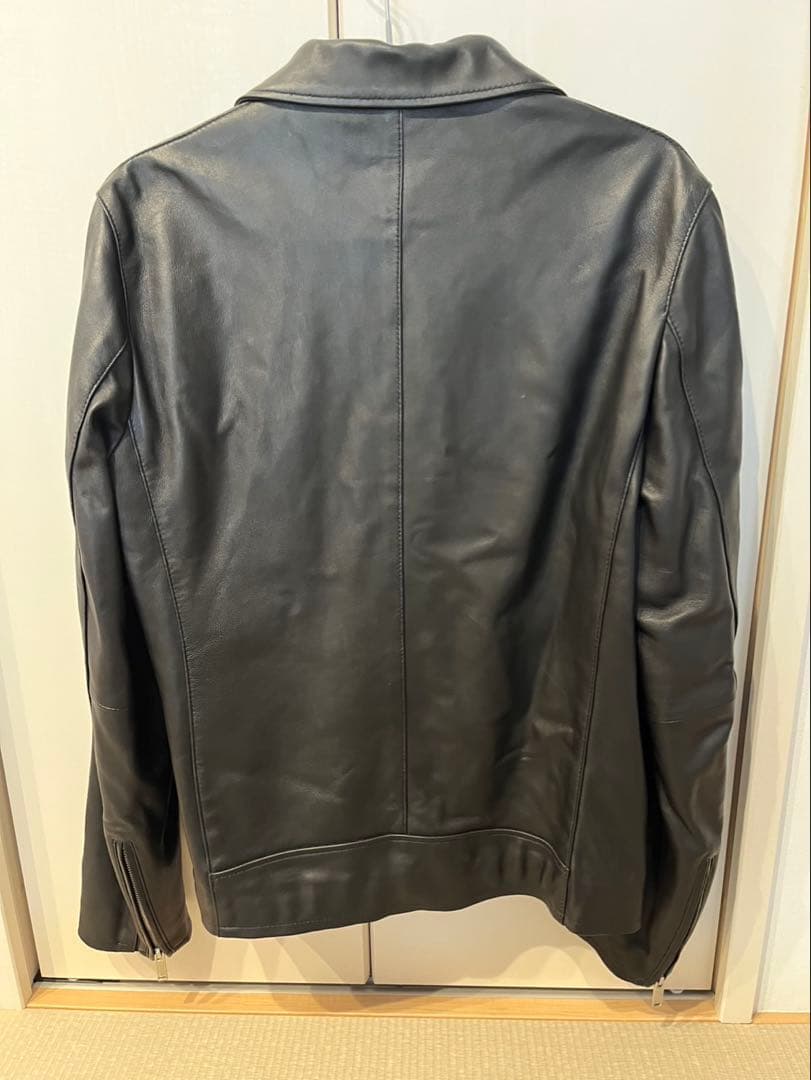 STUDIOUS レザージャケット　羊革 サイズ3 ブラック