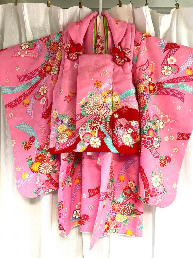 七五三　女の子　3歳　着物セット