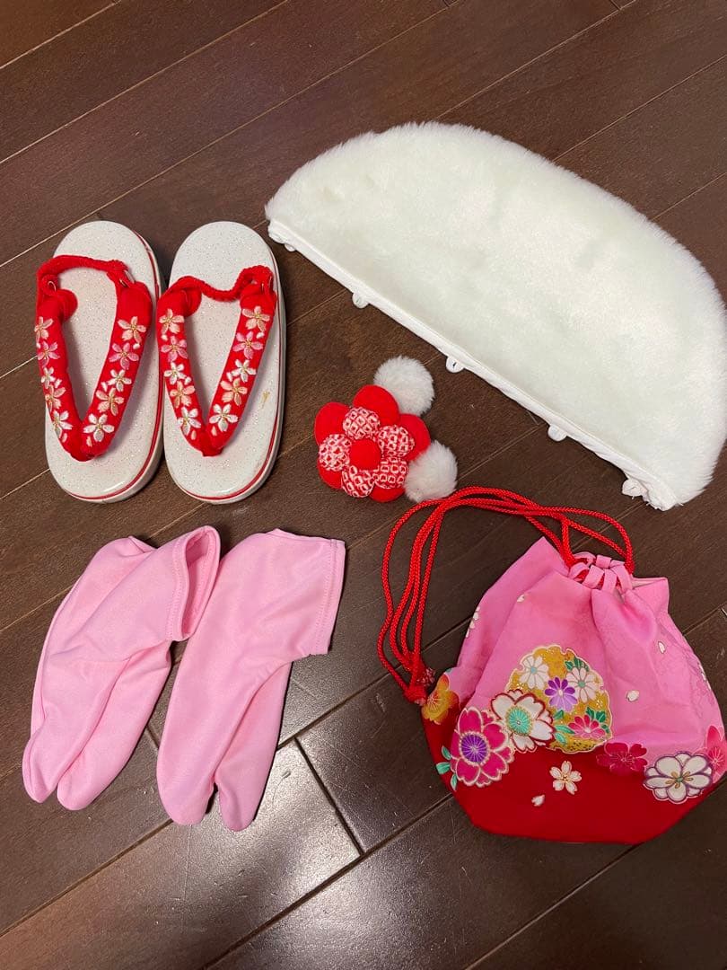 七五三　女の子　3歳　着物セット