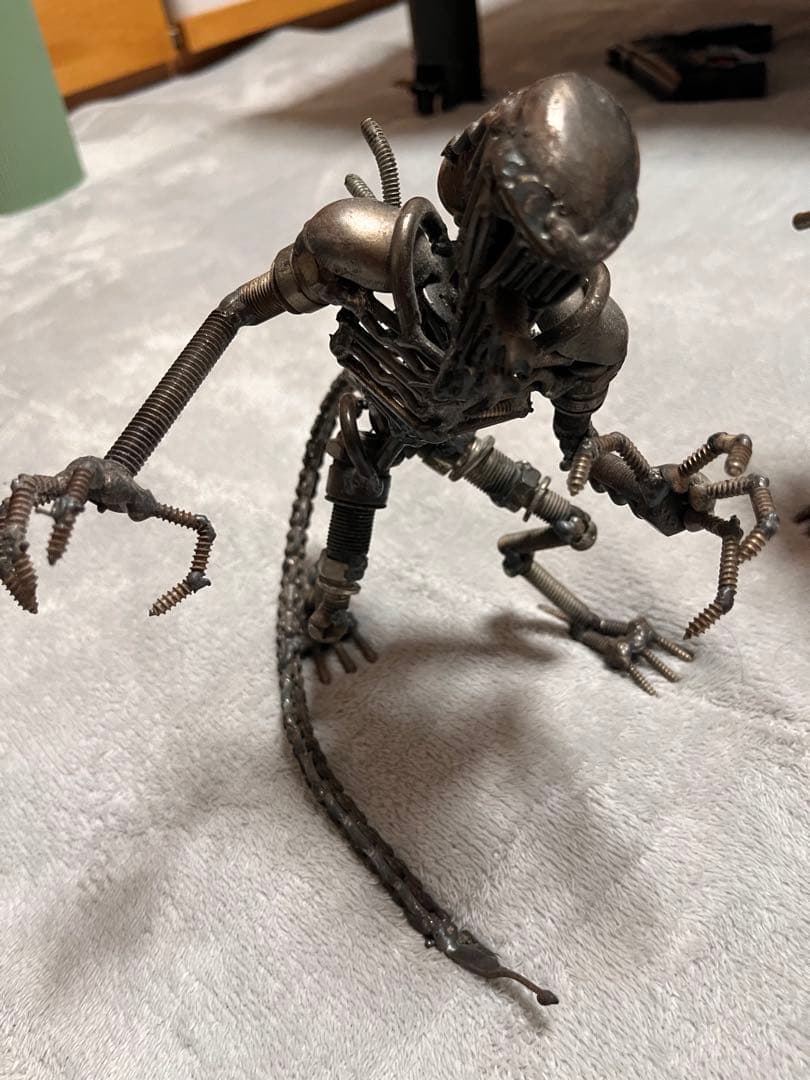 エイリアンVSプレデター メタルアート 廃材アート