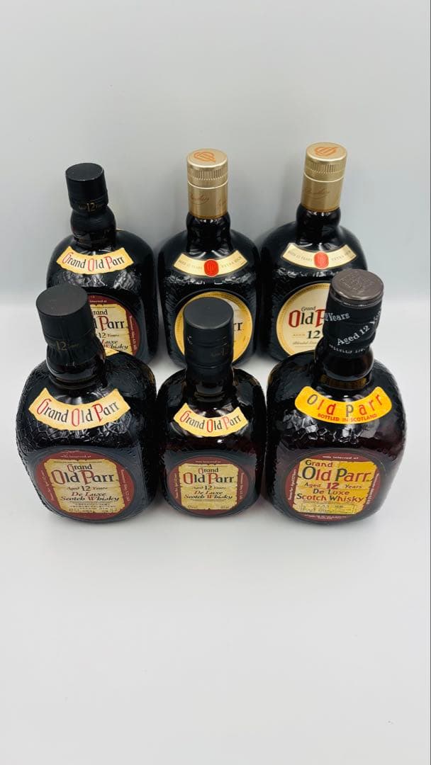 オールドパー12年 6本セット500-750ml まとめ売り スコッチウイスキー