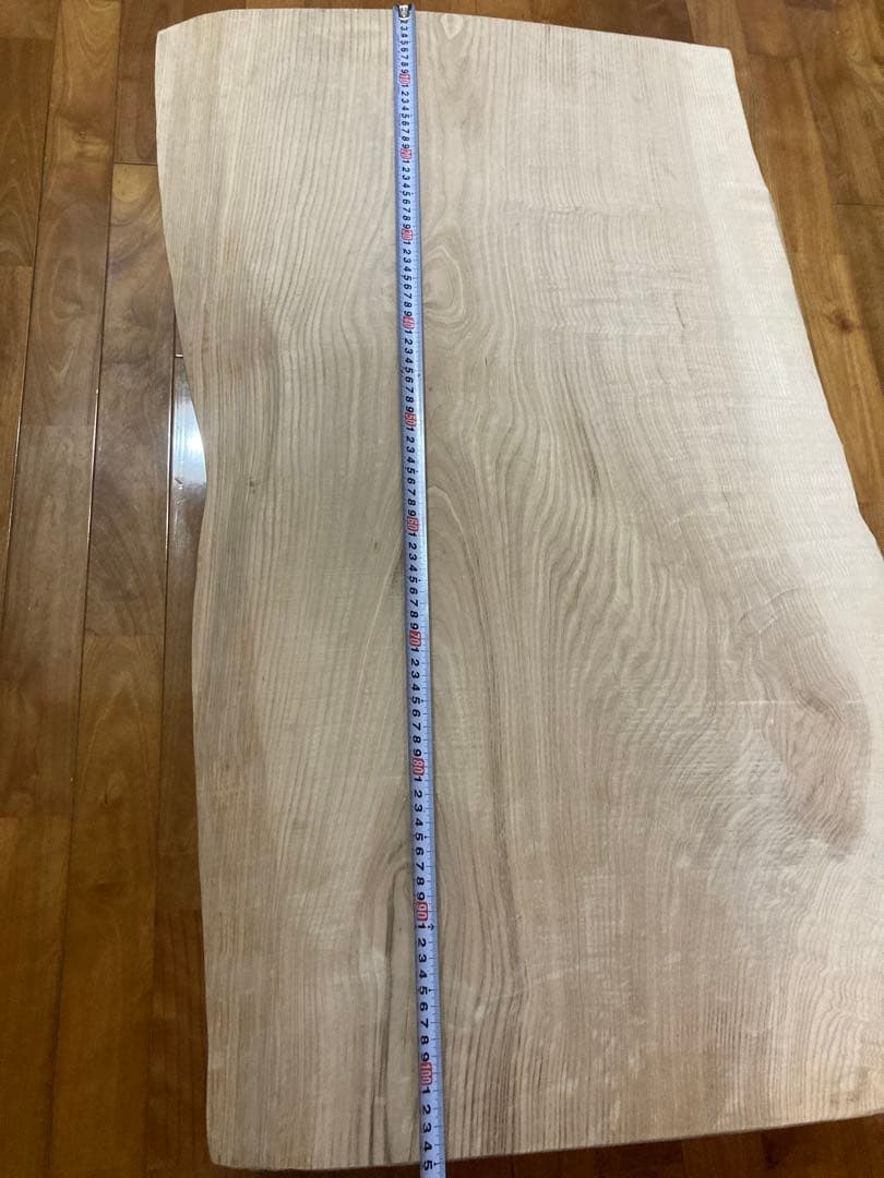 送料込Japanese modern TAMOタモの優雅なこだわりテーブル一枚板