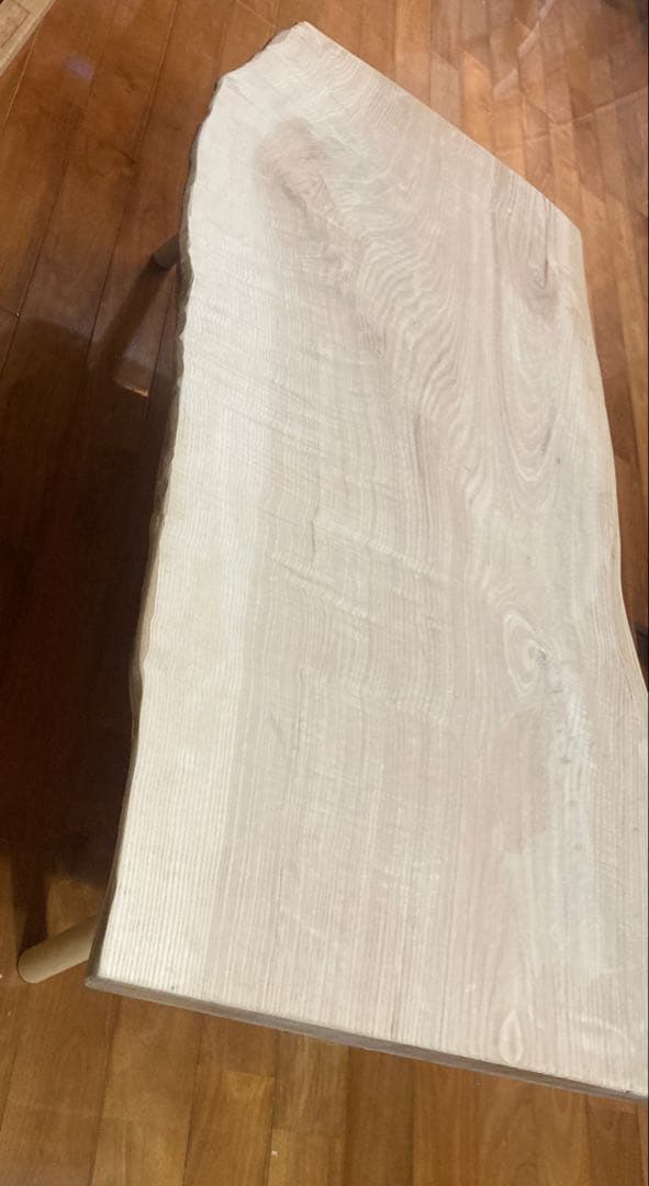 送料込Japanese modern TAMOタモの優雅なこだわりテーブル一枚板