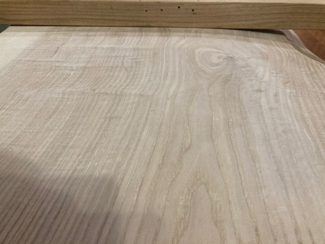 送料込Japanese modern TAMOタモの優雅なこだわりテーブル一枚板