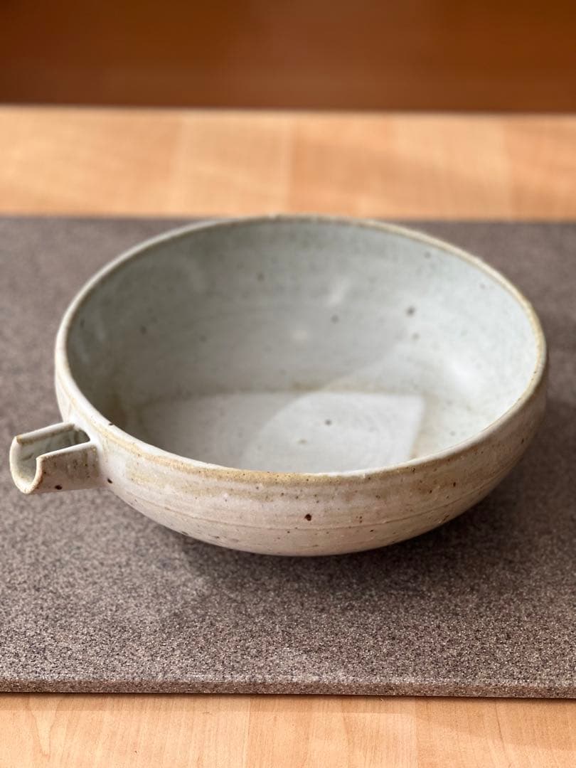 寺本守　片口　笠間焼　直径24.5㎝　大皿