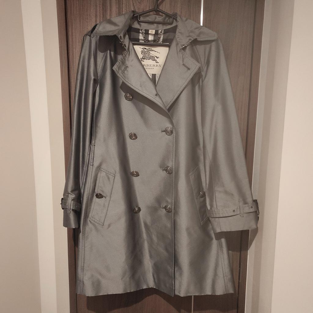 BURBERRY LONDON トレンチコート（シルバー系）UK6