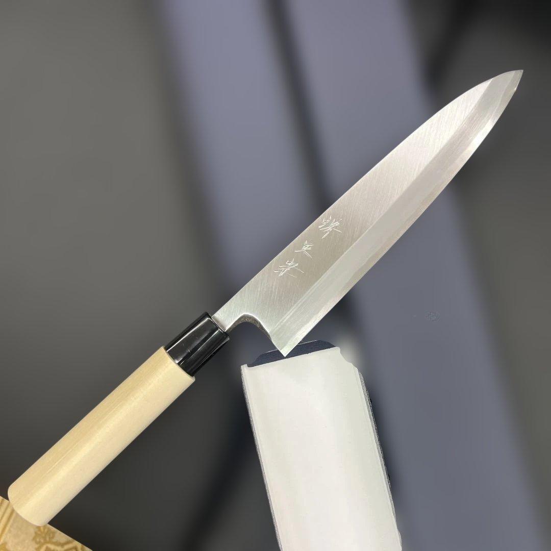 ★新品送料込堺正孝白鋼身卸包丁210mm七寸右片刃和包丁堺打刃物化粧箱入り