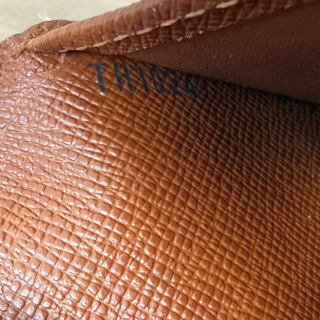 【P】Louis Vuitton 二つ折り財布 ブラウン