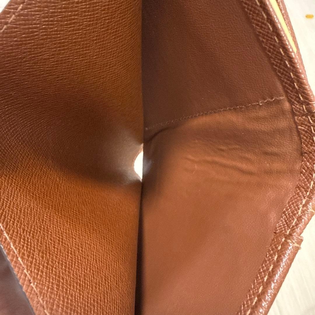 【P】Louis Vuitton 二つ折り財布 ブラウン