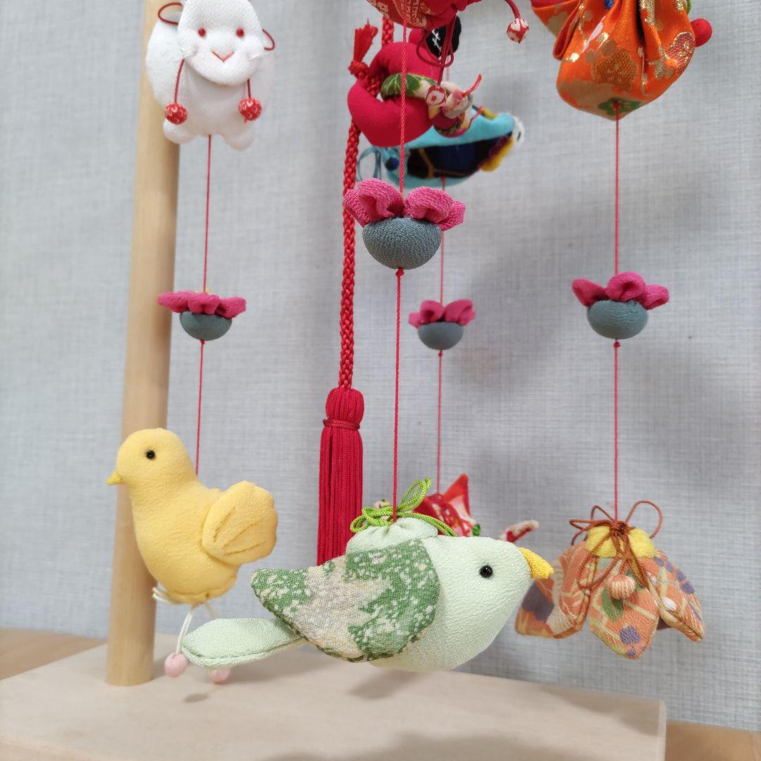 吊るし飾り❆*⁠♡✧　雛祭り♪⁠ヽ⁠(⁠・⁠ˇ⁠∀⁠ˇ⁠・⁠ゞ⁠)木目込み