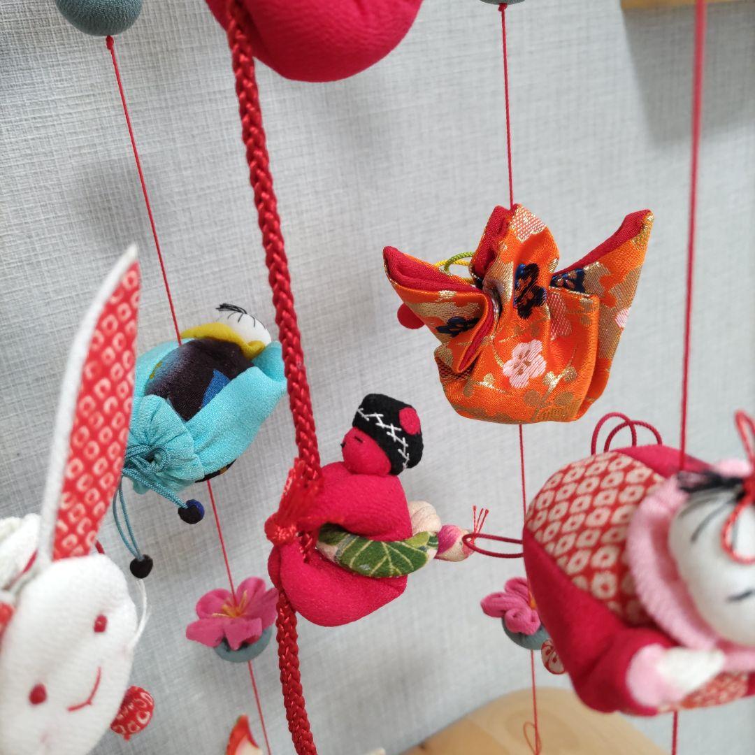吊るし飾り❆*⁠♡✧　雛祭り♪⁠ヽ⁠(⁠・⁠ˇ⁠∀⁠ˇ⁠・⁠ゞ⁠)木目込み