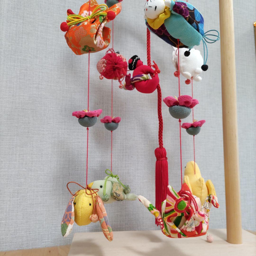 吊るし飾り❆*⁠♡✧　雛祭り♪⁠ヽ⁠(⁠・⁠ˇ⁠∀⁠ˇ⁠・⁠ゞ⁠)木目込み