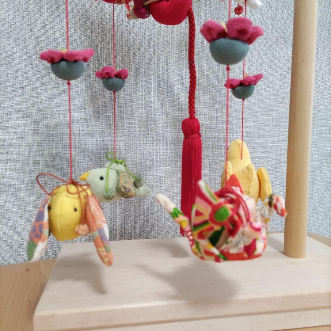 吊るし飾り❆*⁠♡✧　雛祭り♪⁠ヽ⁠(⁠・⁠ˇ⁠∀⁠ˇ⁠・⁠ゞ⁠)木目込み