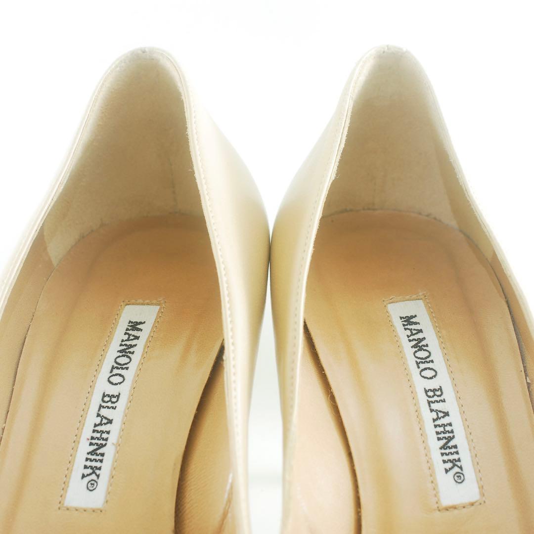 マノロブラニク＊MANOLO BLAHNIK＊22.5cm パンプス ヒール