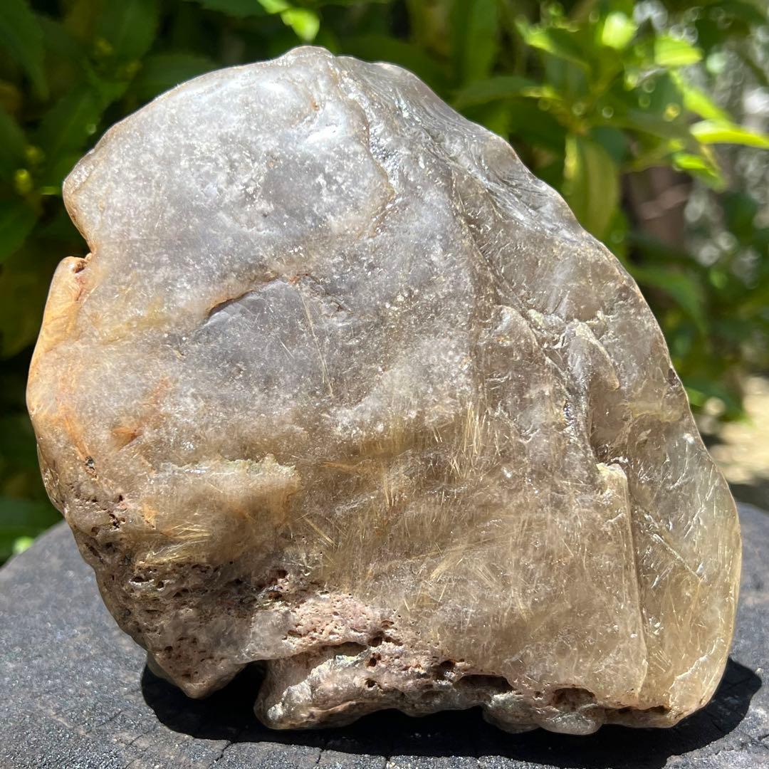 ✳️☆限定品☆極大ルチル原石✨キラキラ ゴールドルチルインクォーツ 原石 天然石