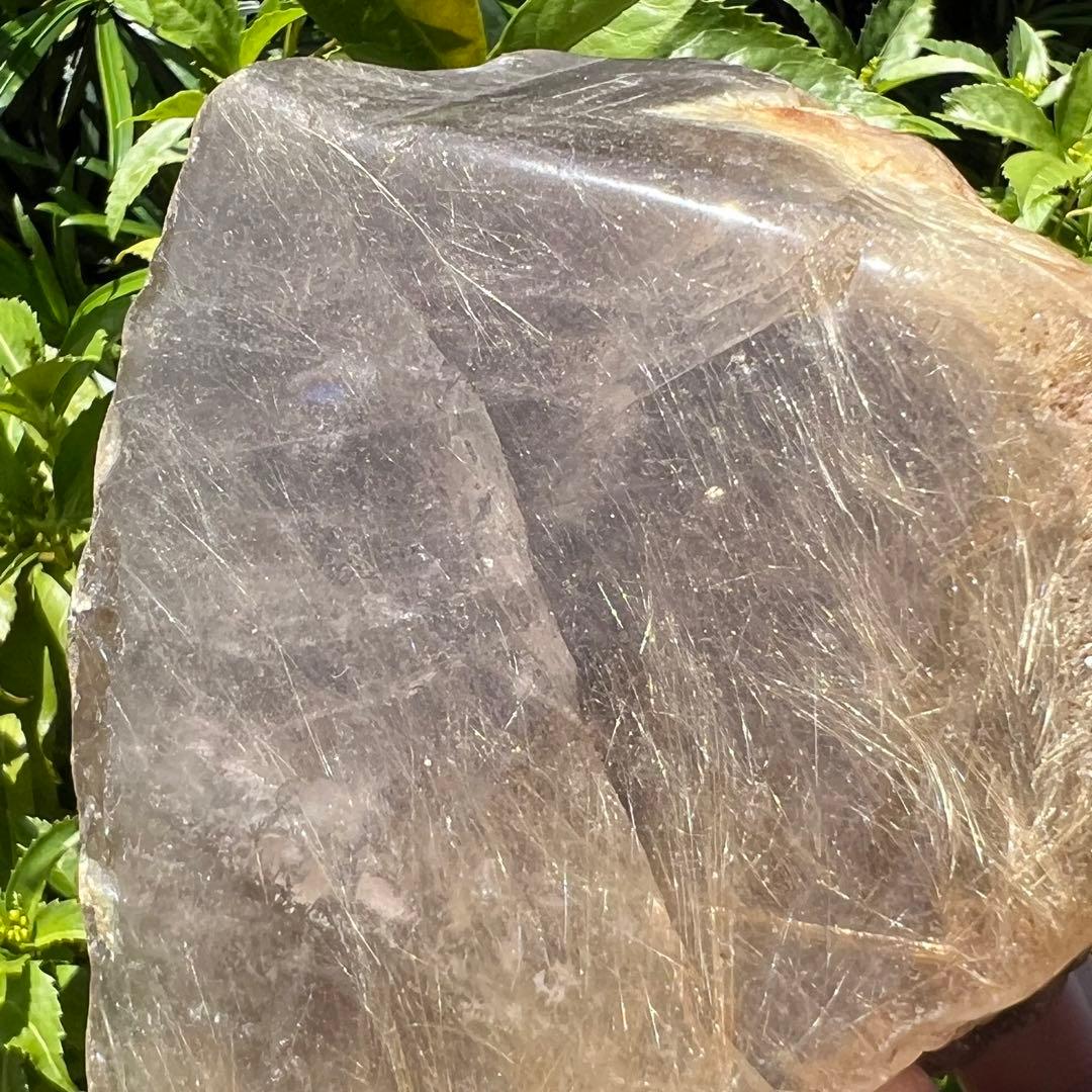 ✳️☆限定品☆極大ルチル原石✨キラキラ ゴールドルチルインクォーツ 原石 天然石