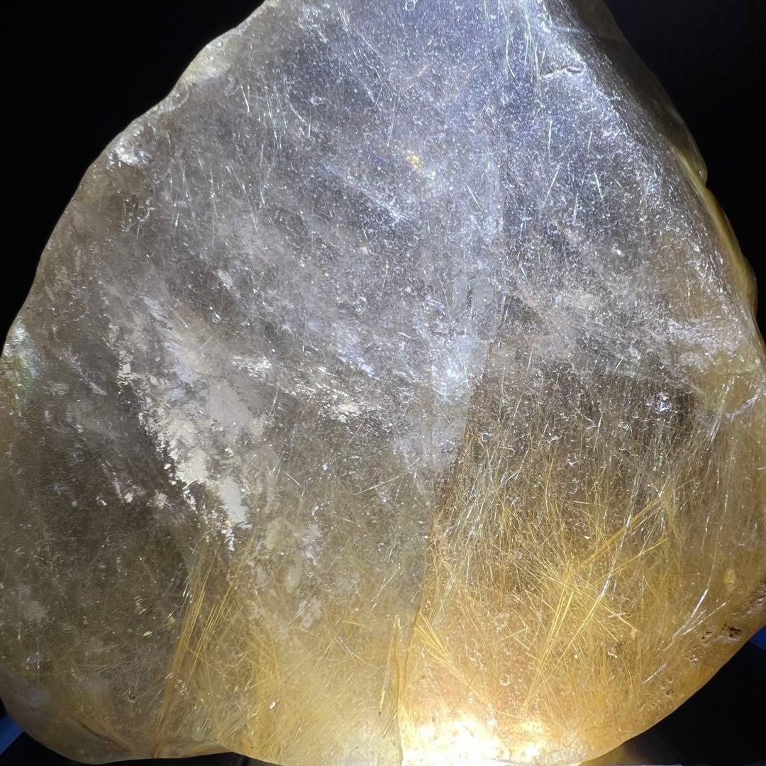 ✳️☆限定品☆極大ルチル原石✨キラキラ ゴールドルチルインクォーツ 原石 天然石