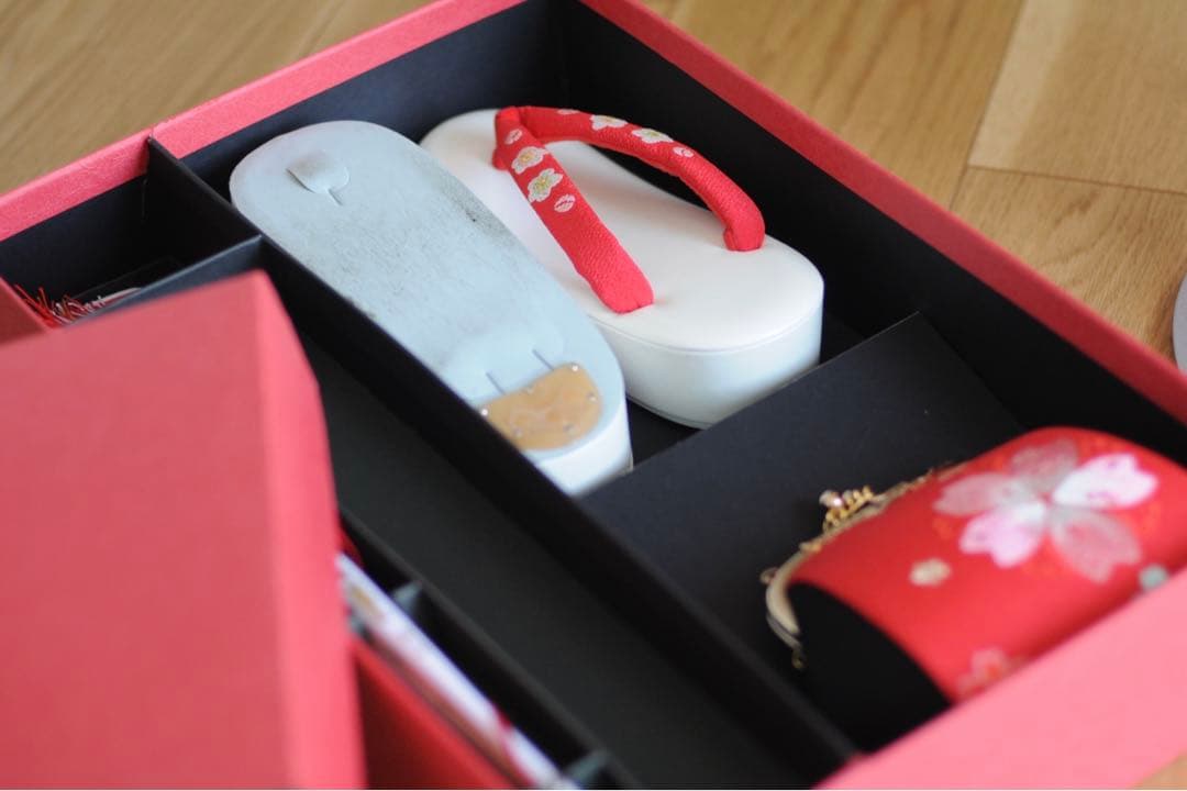 七五三 アンティーク 正絹 フルセット