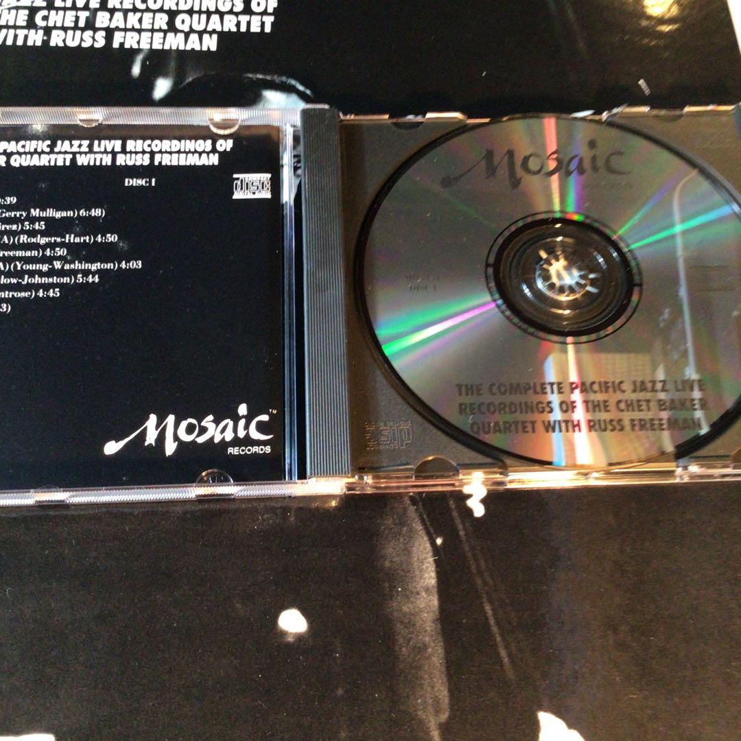 Mosaic限定盤ＣＤ　チェット・ベイカー・カルテット ウィズ・ラス・フリーマン