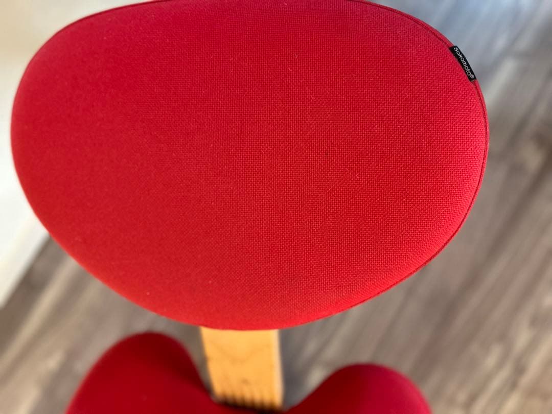 balance Easy バランスチェア 椅子　レッド