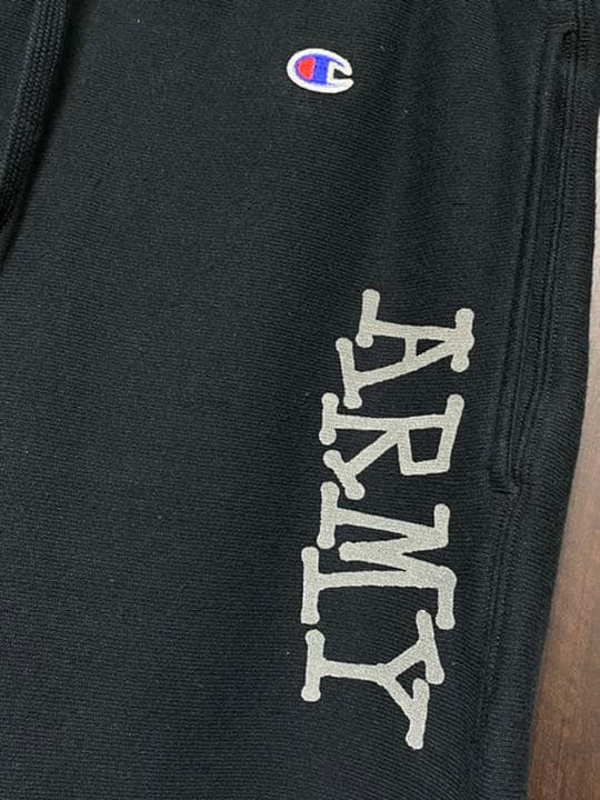 チャンピオン/ステューシー/コラボ/限定/ARMY/スウェット/パンツ/未使用