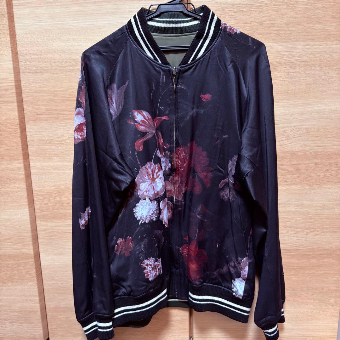 ジャケット・アウター LAD MUSICIAN SATIN REVERSIBLE BLOUSON
