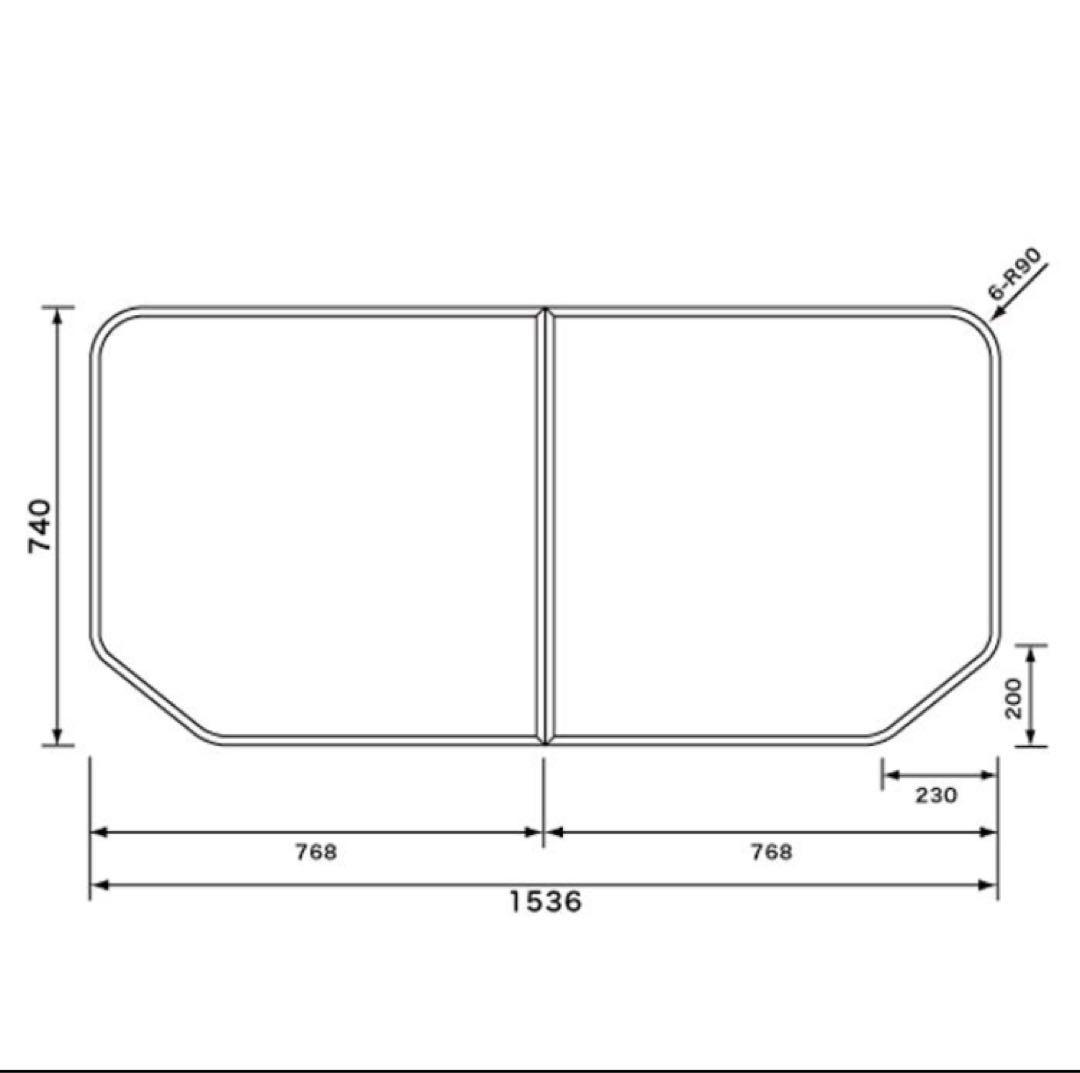 パナソニック A8R4SD12Z 740×1536 お風呂蓋 風呂蓋 蓋
