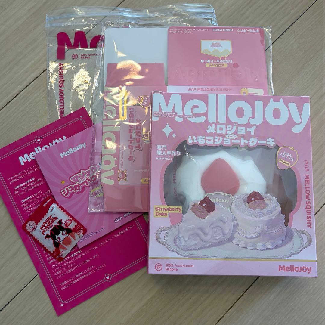 【即日発送】メロジョイ ボックス付　スライス　いちごショートケーキ