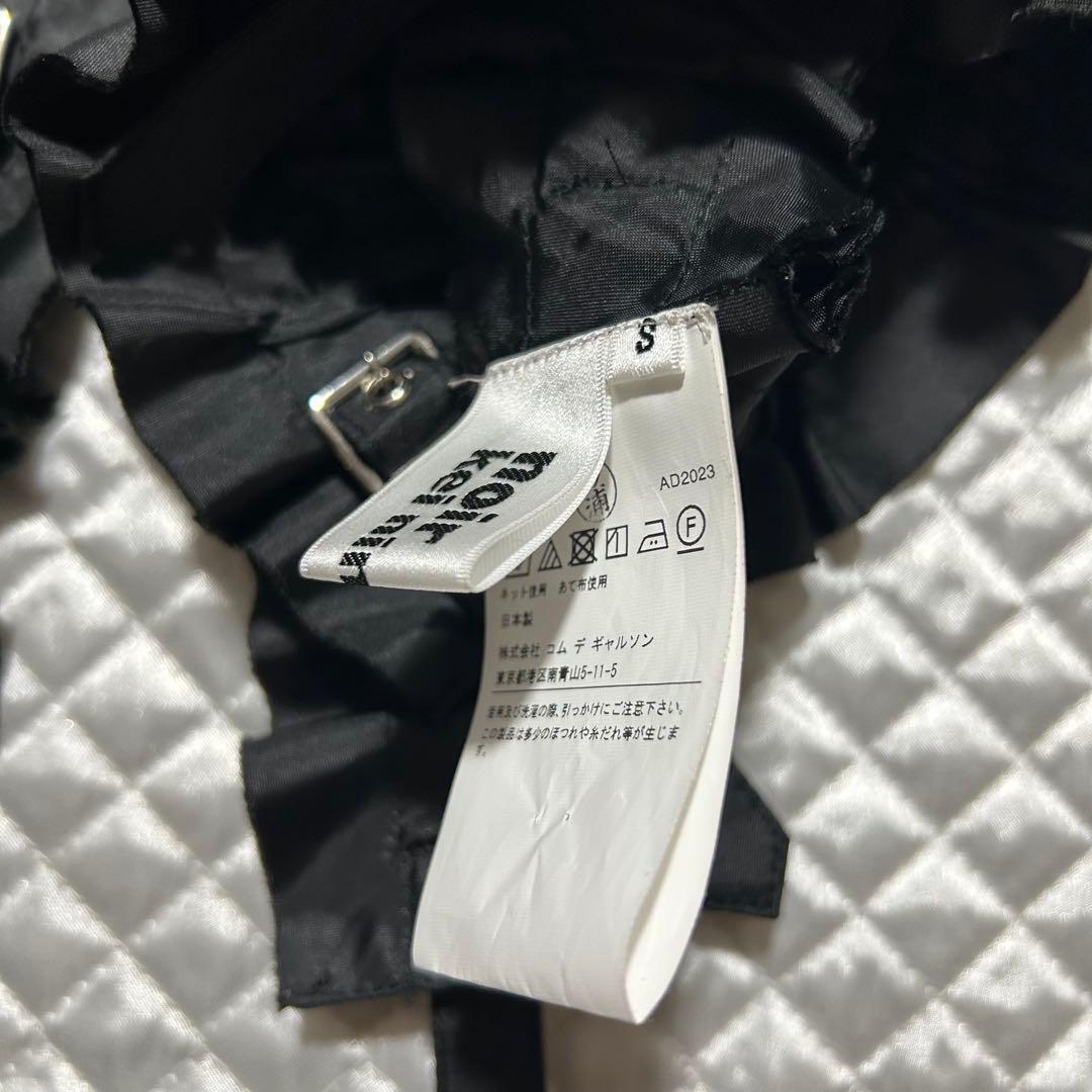 ふふふふ　AD2023 フリルベルトハーネス リボン 黒