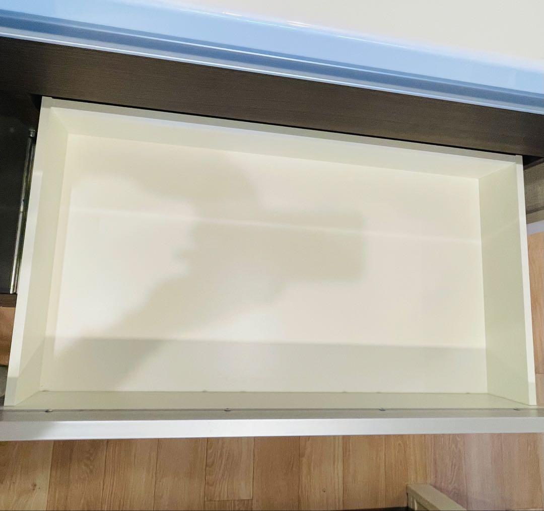 パモウナ　食器棚　キッチンカウンター