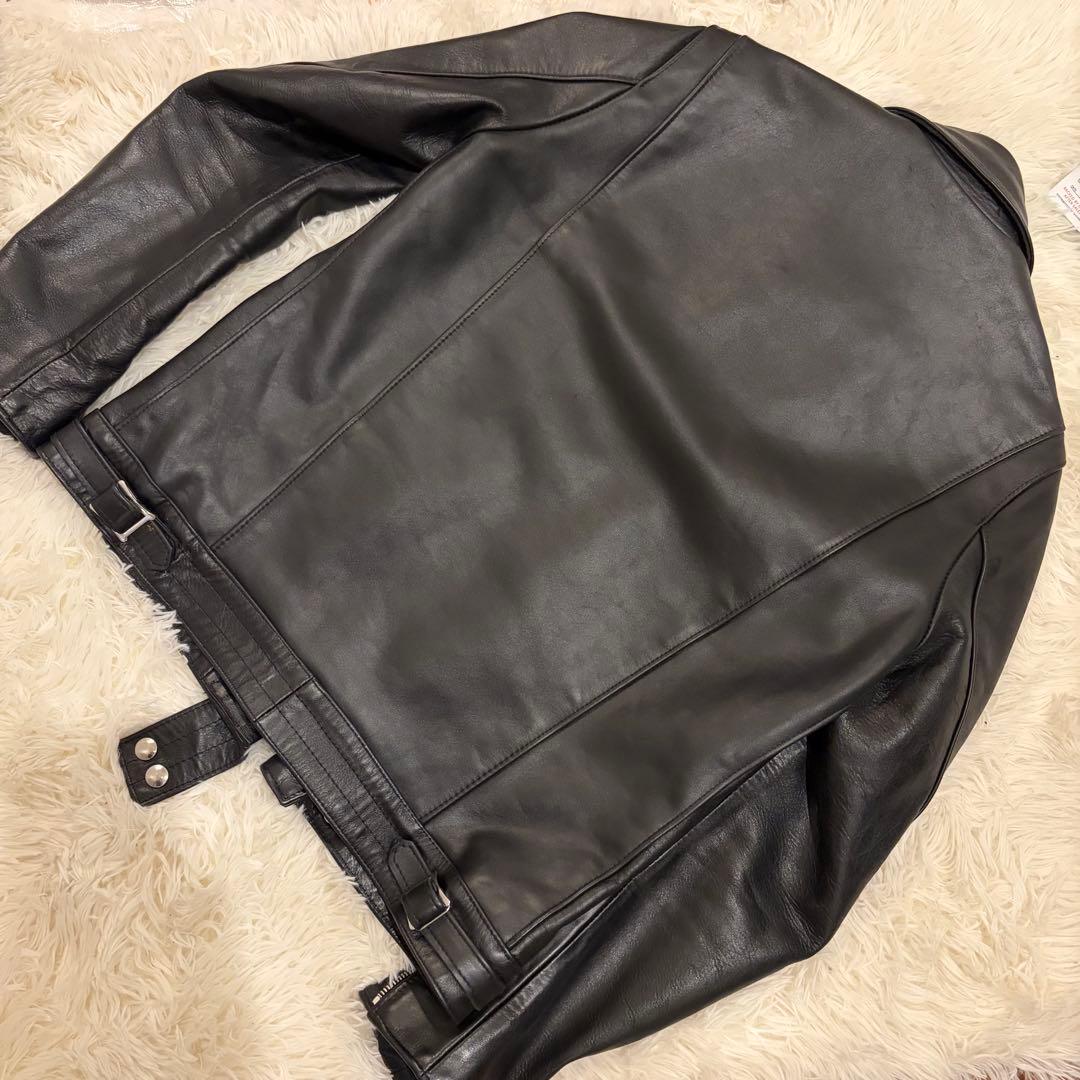 【美品】ルイスレザー　Lewisleather サイクロンタイトフィット38