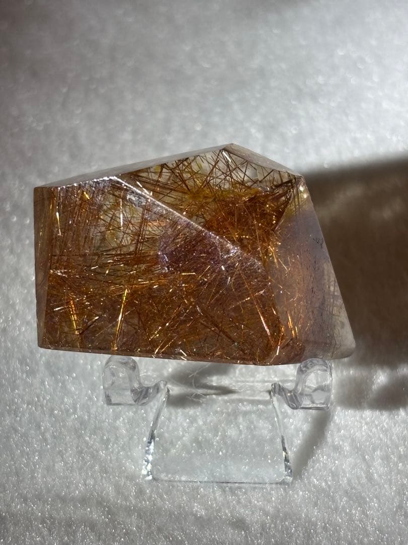 【金運・仕事運アップ】希少！レッドルチル⭐フリーフォーム　R 195