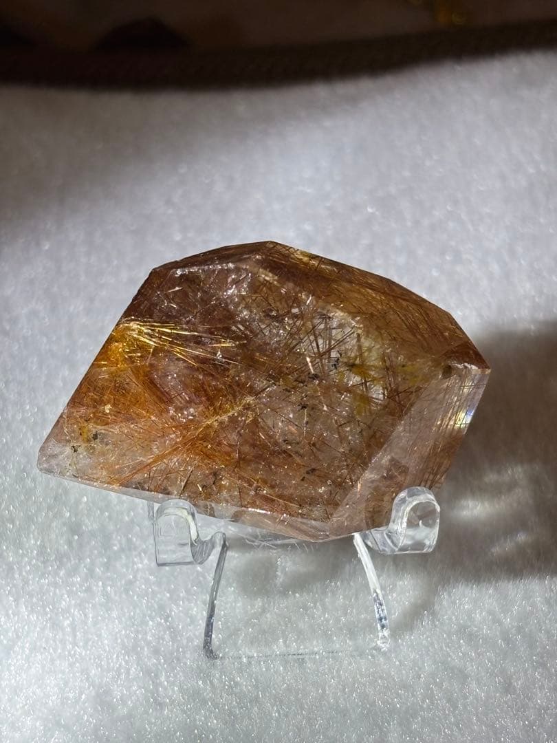 【金運・仕事運アップ】希少！レッドルチル⭐フリーフォーム　R 195