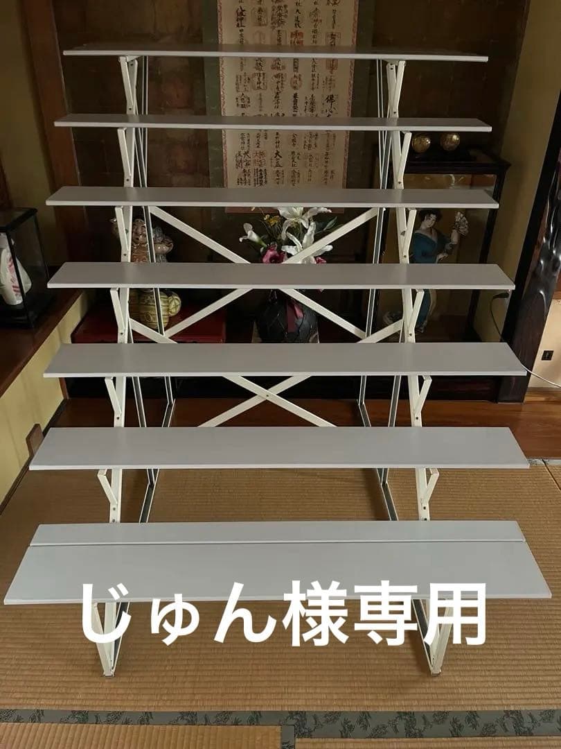 雛壇7段飾りスチール 40号 ひな段スチール製 雛人形 スチール