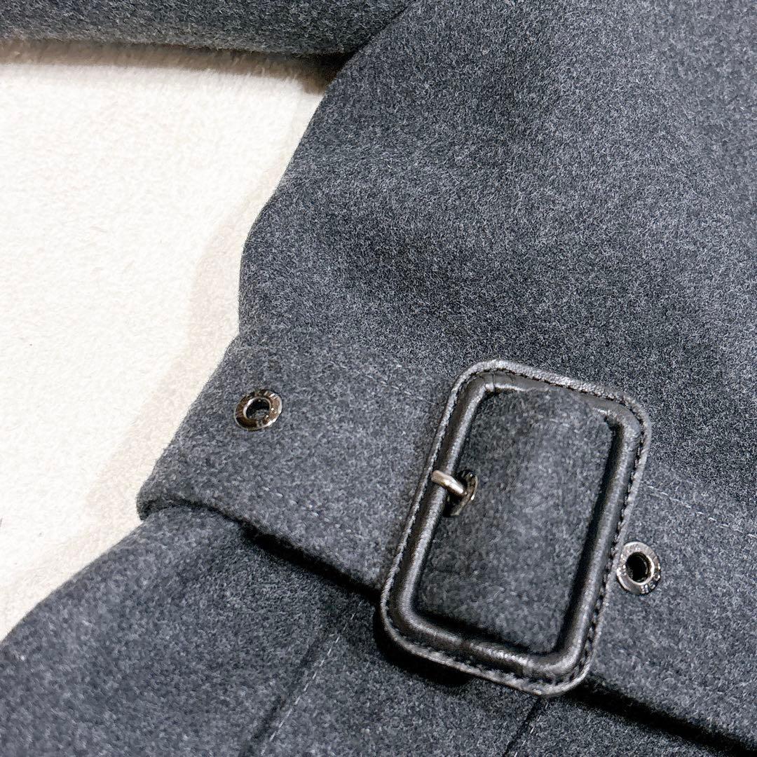 未使用✨　マッキントッシュ　モンクトン　トレンチコート　ウール　ダークグレー