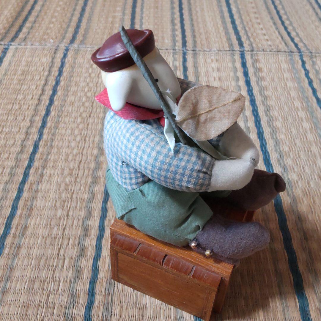 オルゴール・petitLoupひつじ・ぬいぐるみ曲トゥモロウ