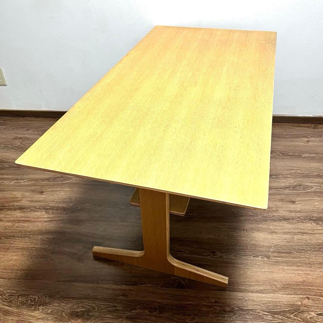 【無印良品】リビングでもダイニングでもつかえるテーブル・２ オーク材