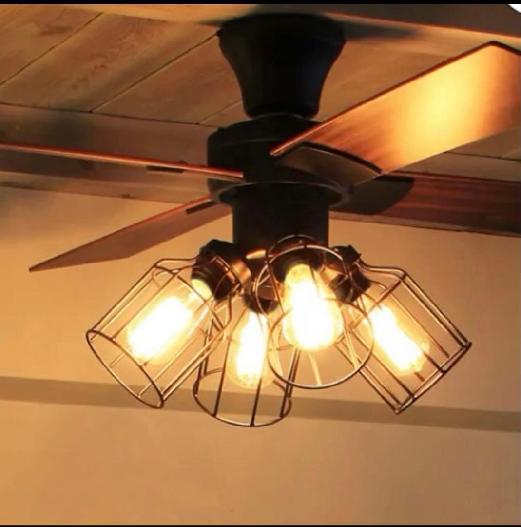 シーリングライト　ファン付き　LEDライト付き