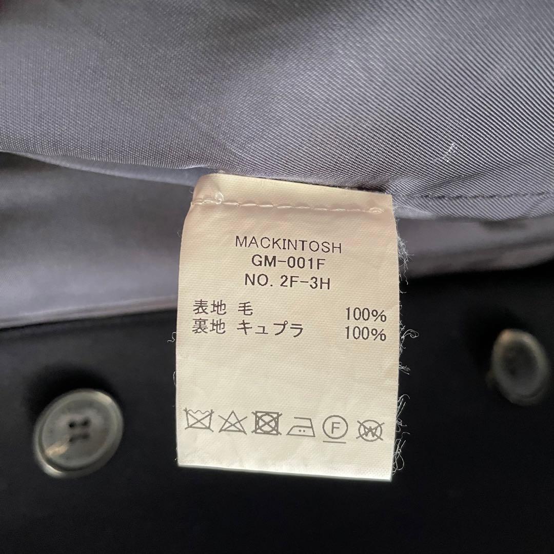 マッキントッシュ　ステンカラーコート　ネイビー