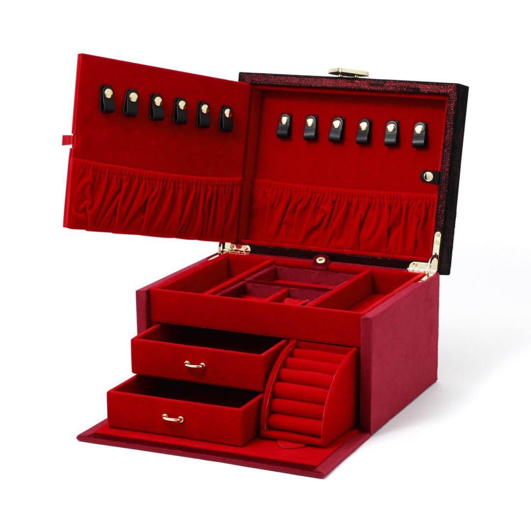 Francfranc ディズニー ハートの女王 アクセサリーケース