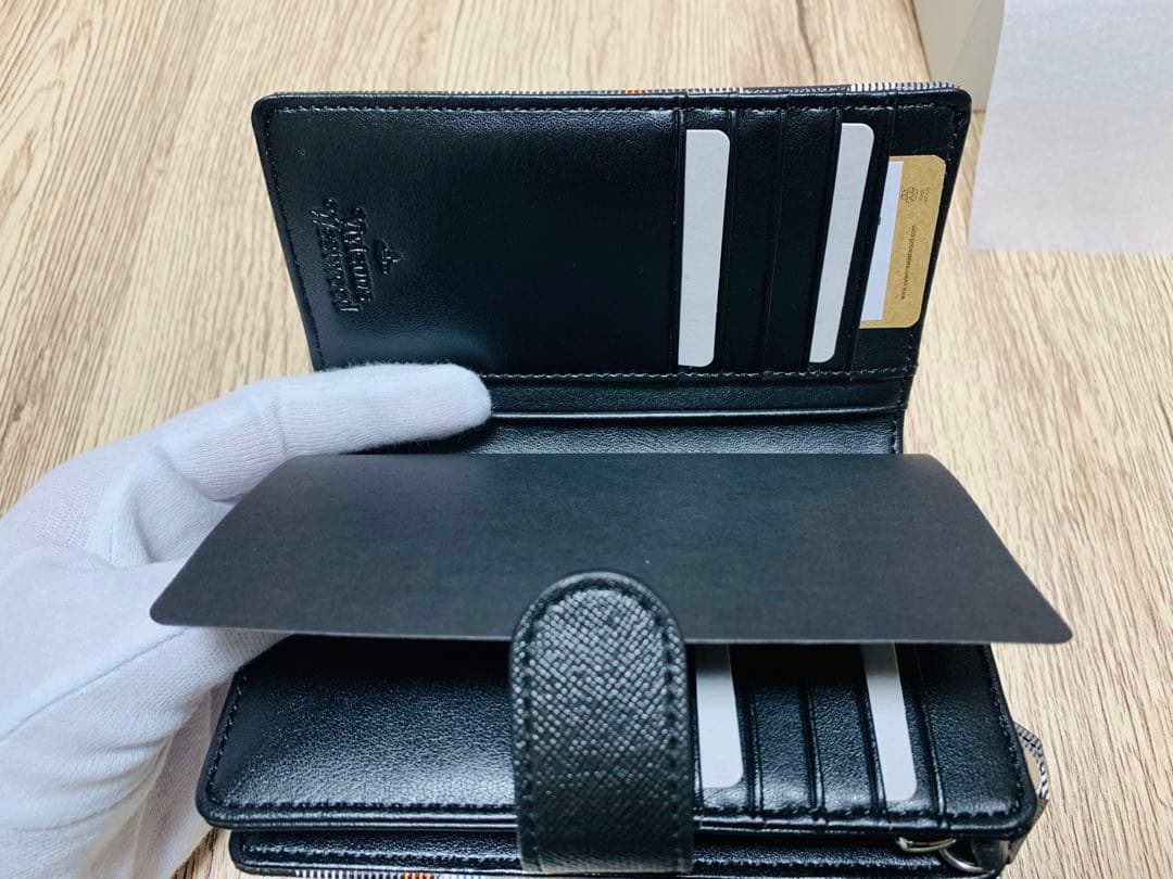 Vivienne Westwood 折り財布 チェック柄
