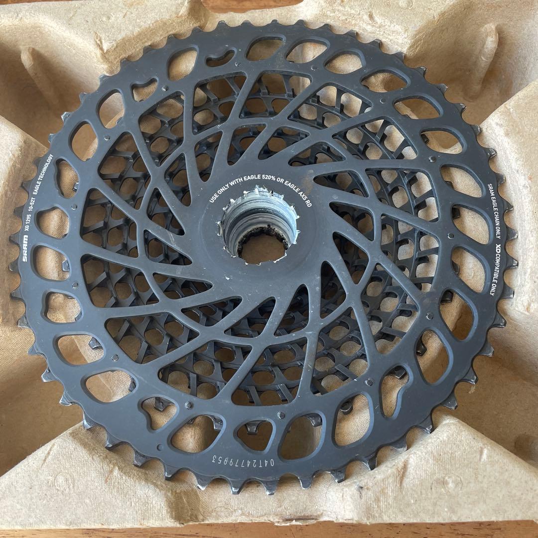 SRAM EAGLE XG-1295 10-52Tカセットスプロケット