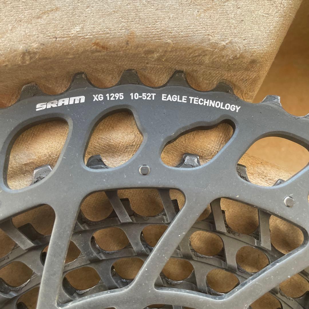 SRAM EAGLE XG-1295 10-52Tカセットスプロケット