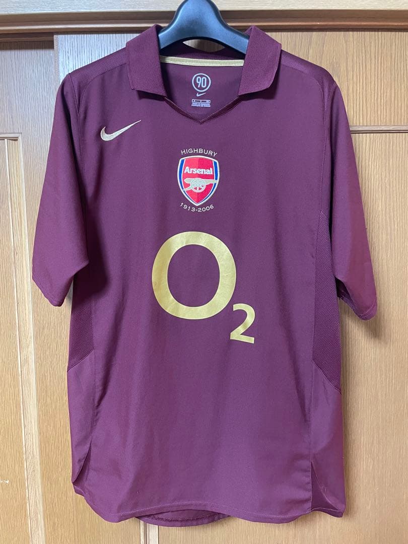 「超激レア」アーセナル ハイバリーラストモデル 05-06 ユニフォーム