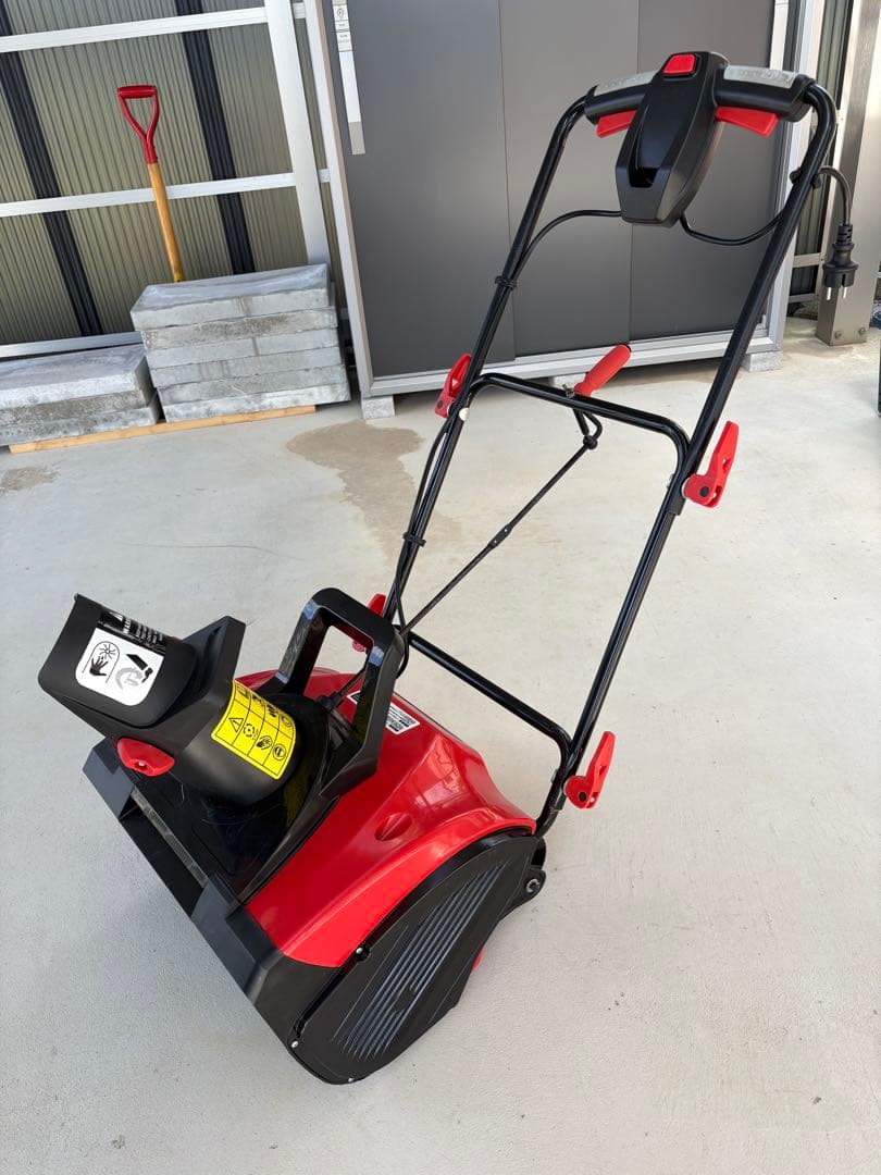 スノーエレファントDX　D-1100 電動　除雪機　除雪車