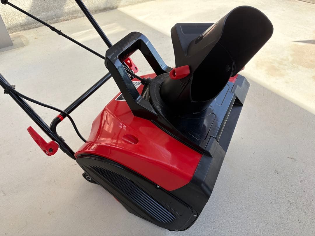 スノーエレファントDX　D-1100 電動　除雪機　除雪車